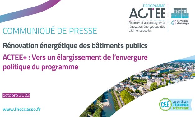 ACTEE+ : vers un élargissement de l’envergure politique du programme