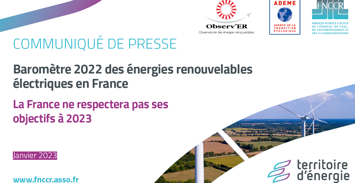 Présentation du baromètre 2022 des EnR électriques en France