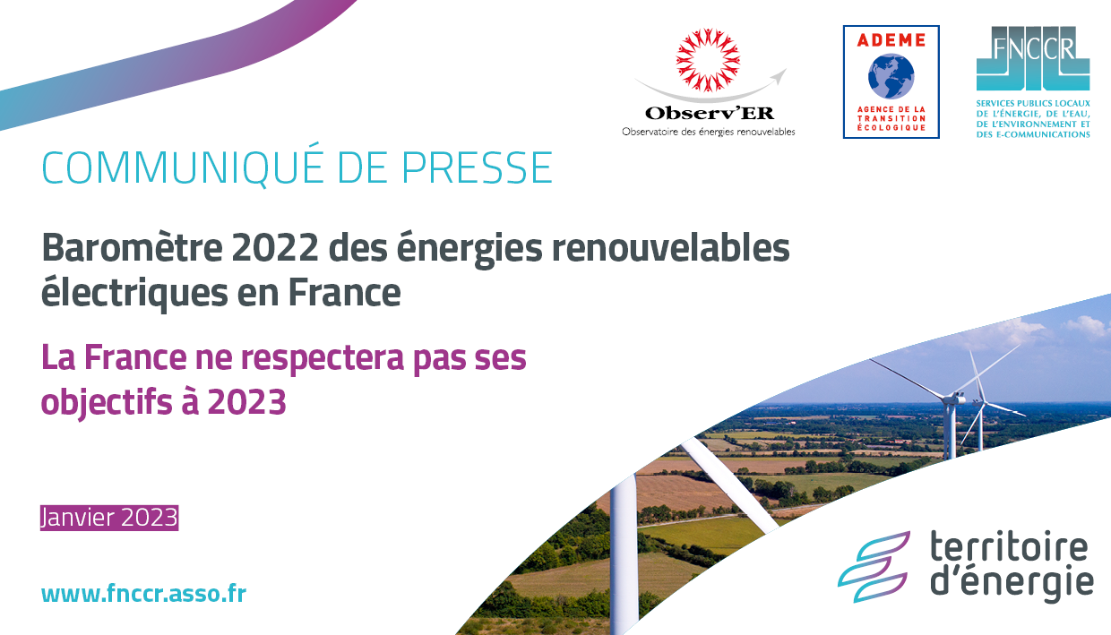 Présentation du baromètre 2022 des EnR électriques en France