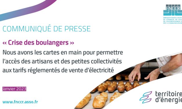 Crise des boulangers : permettre l’accès des artisans et petites collectivités aux TRVE