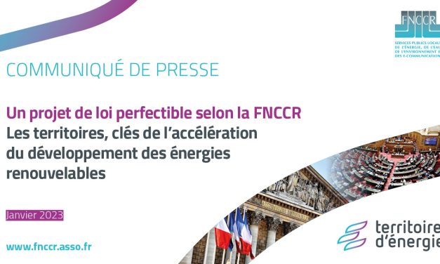 Projet de loi : les territoires, clés de l’accélération du développement des EnR